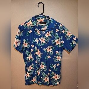 Men's Floral Hawaiian Shirt